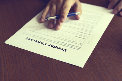 negotiate contracts with vendors